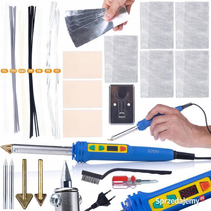 Lutownica do Plastiku Rosfix Blue Kong 120W małopolskie Ludźmierz