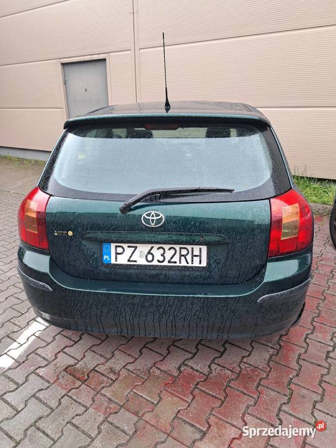 Syndyk sprzeda samochód osobowy Toyota Corolla benzyna+LPG Poznań