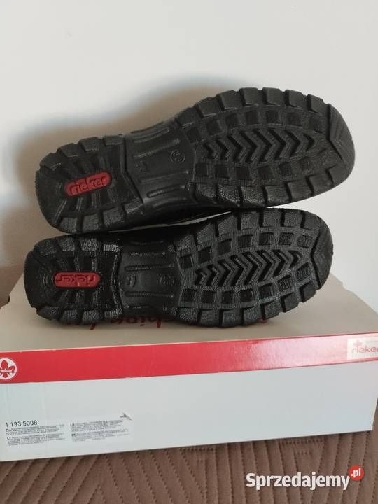 Półbuty damskie skórzane RIEKER L717800 38 NOWE Moda i Styl mazowieckie Warszawa