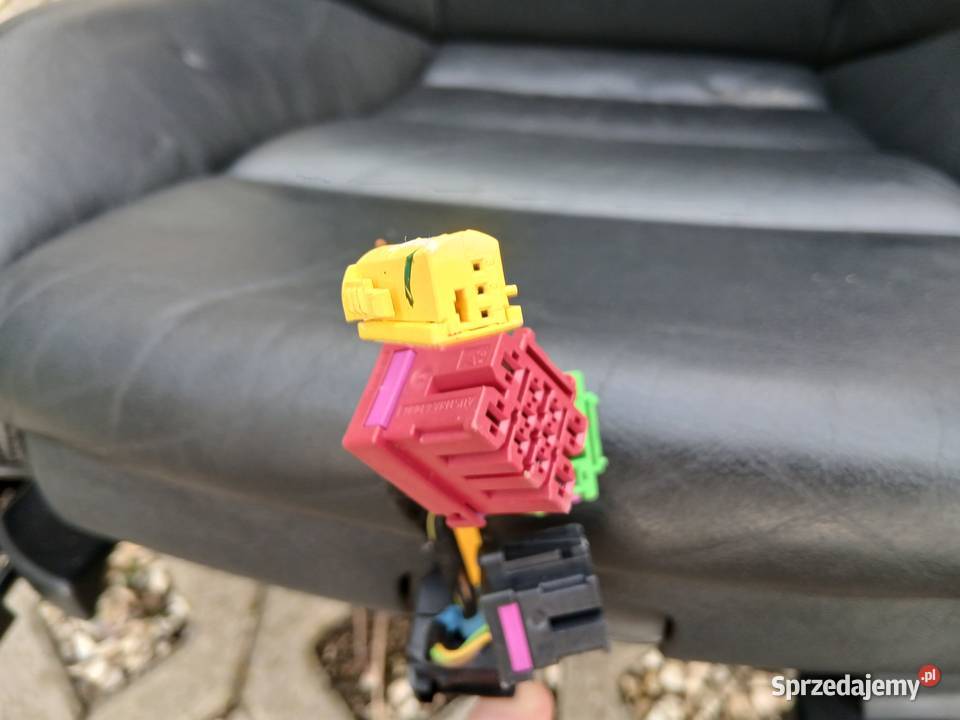 Audi A6 C6 Fotele skóra czarna przód Rybnik Rok produkcji 2005 Szczerbice