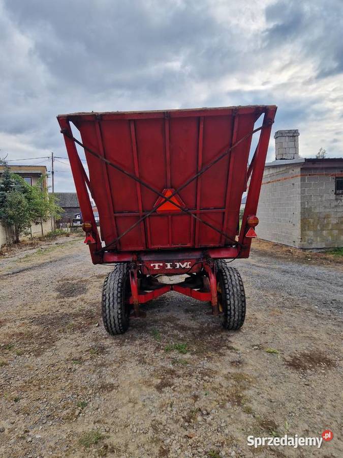 Przyczepa przeladowcza wysokiego wywrotu tandem Ostrowiec Świętokrzyski sprzedam