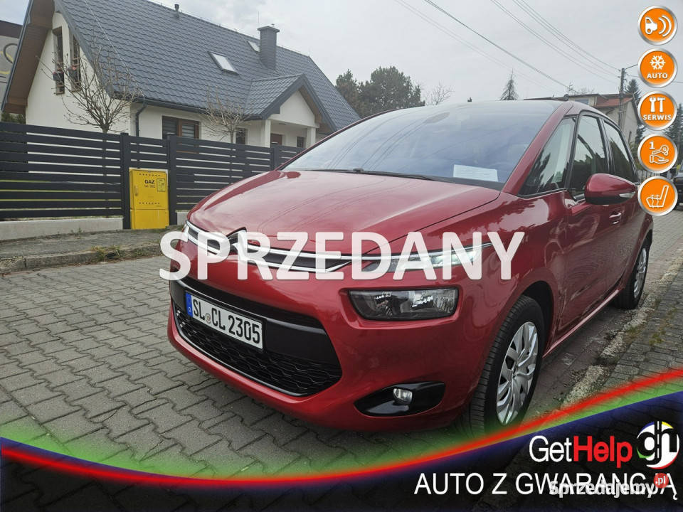 Citroen C4 Picasso 1 właściciel Podgrzewana Ruda Śląska