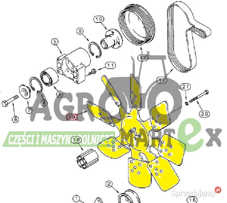 117036A1 WENTYLATOR CNH