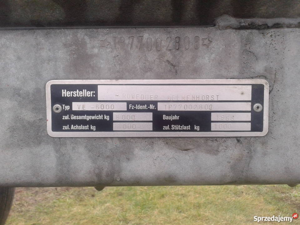 Sprzedam beczkowóz 6000l Ksebki