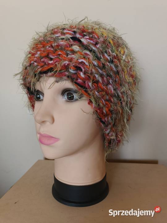 Czapka zimowa handmade Elz 7 sprzedam