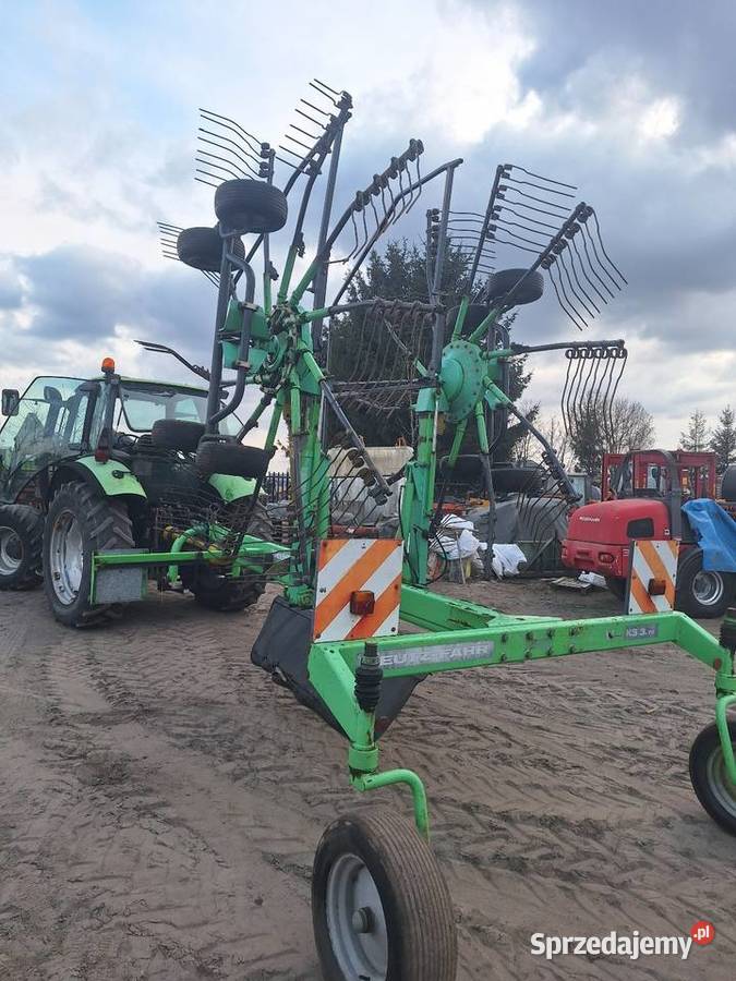 Zgrabiarka DeutzFahr KS 370 Zgrabiarki i przetrząsacze Uniejów sprzedam