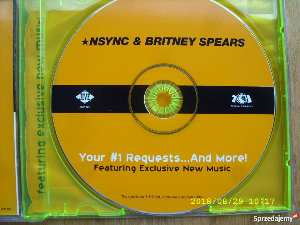 4 plyty CD z muzyka POP zespolu NSYNK Wołów