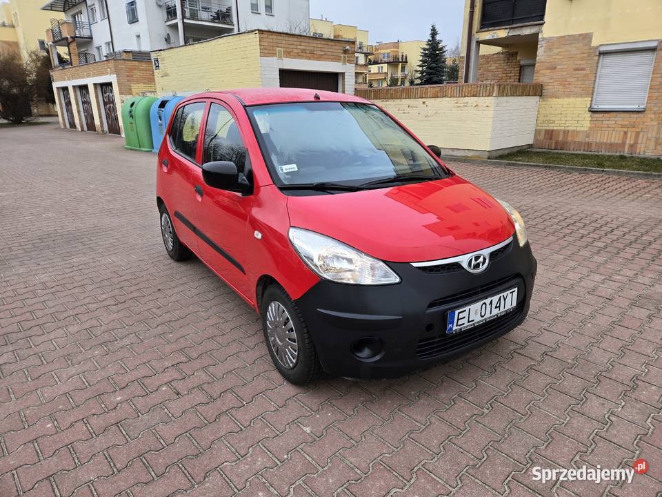Hyundai i10 11 benzyna 2009 Łódź