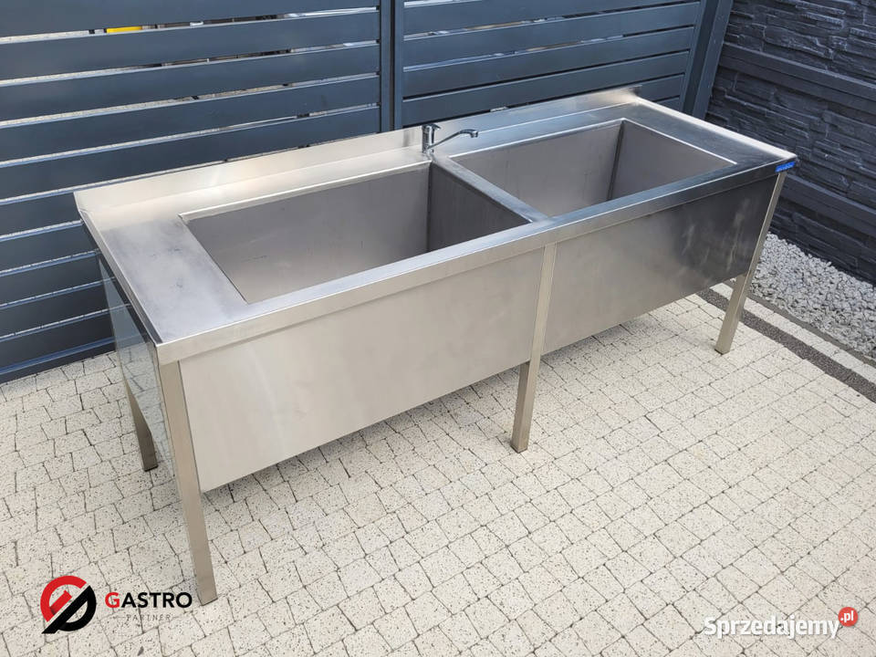 Basen gastronomiczny 2kom 210x70x85 Ostrów Wielkopolski