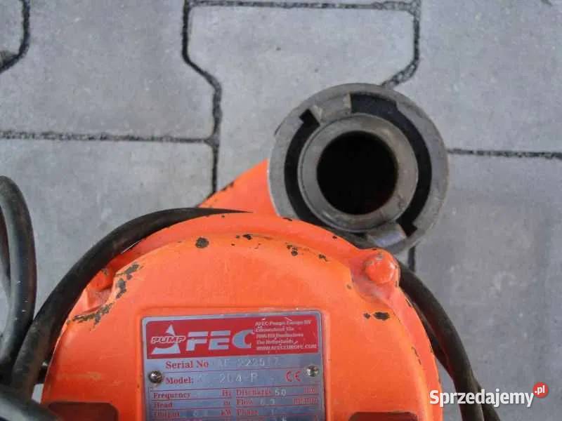 Pompa odwadniająca zatapialna AFEC Wacker do Łętownia