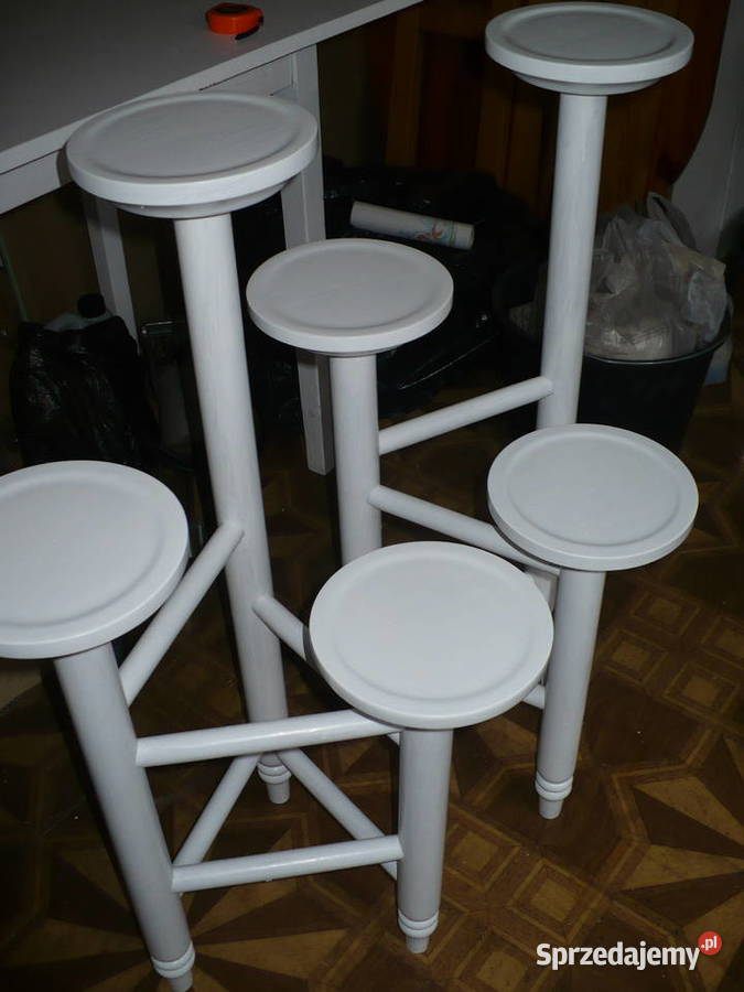 Kwietniki x2 sztuki na 3 podstawki Puszczykowo