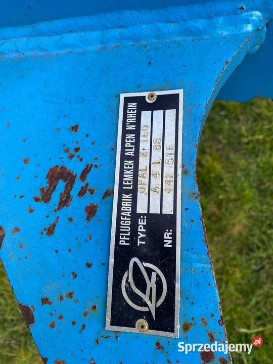 Pług Lemken Variopal X120 opolskie Olesno