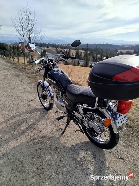 Motocykl Suzuki gn 125 klasyk jazda na kat B Suzuki Rdzawka sprzedam