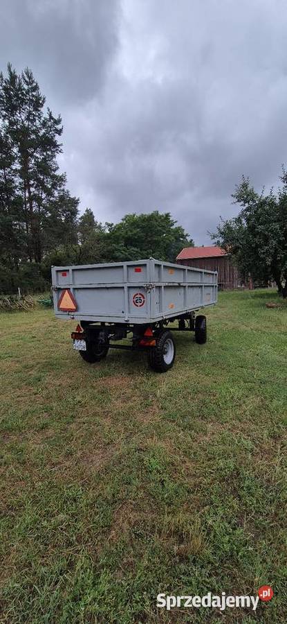Przyczepa wywrotka D45s Czmoniec sprzedam