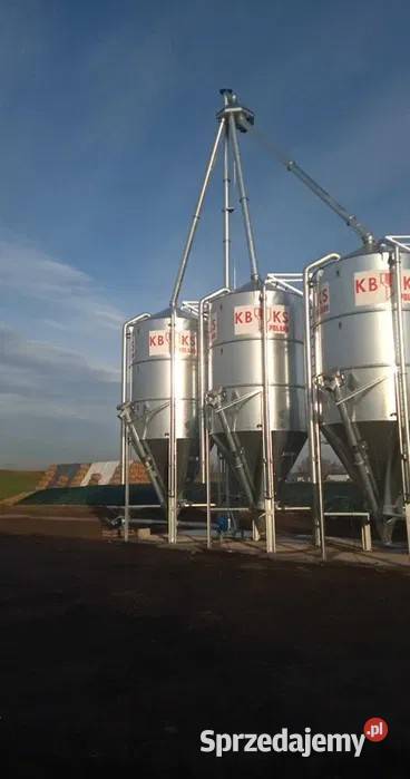Silos paszowy lejowy o ładowności 17 ton Kruszyna
