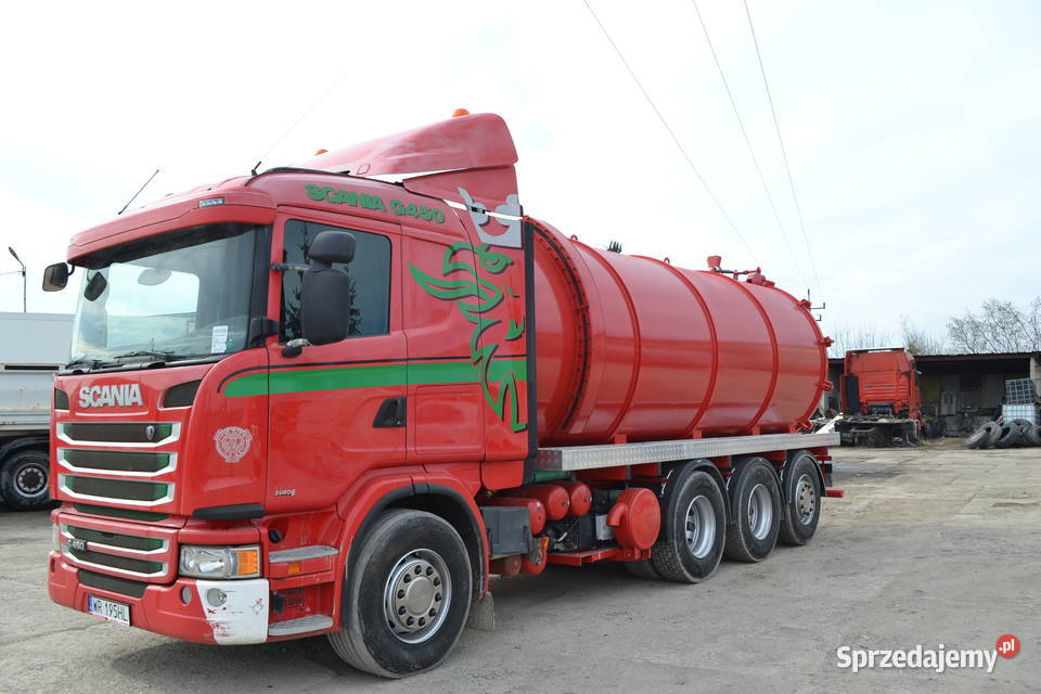 Scania G 450 ASENIZACYJNY SZAMBIARKA NOWA BECZKA Radom