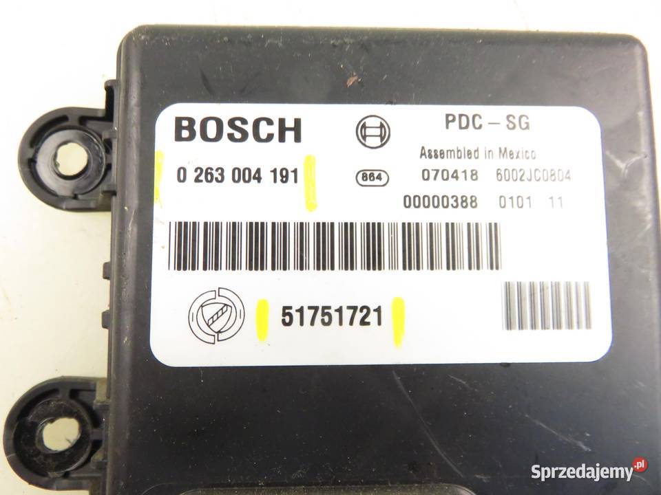 MODUŁ PDC FIAT LINEA 51751721 0263004191 małopolskie