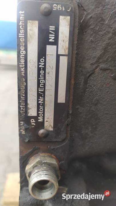 Blok silnika D2876 LF02 MAN F2000 ciężarowe sprzedam
