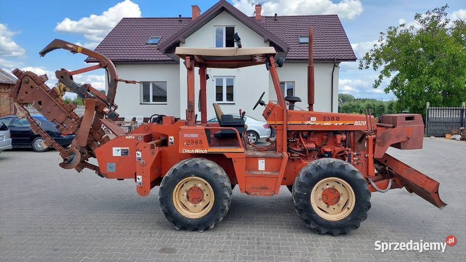 Koparka łańcuchowa Ditch Witch 8020 85 Sochaczew sprzedam