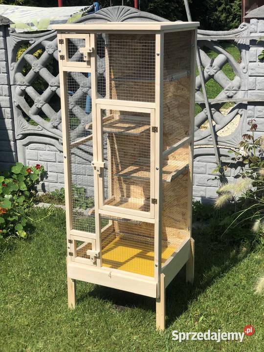 Klatka drewniana koszatniczki szynszyla gryzonia