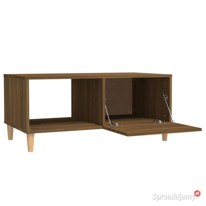 Stolik kawowy brązowy dąb 895x50x40 WM817515 Warszawa