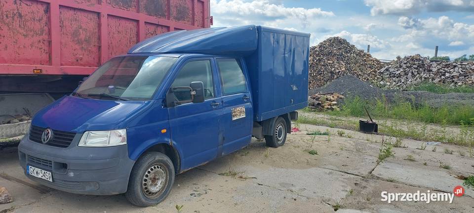 VW transporter Doka 4x4 2007r 24 D Volkswagen Kwidzyn