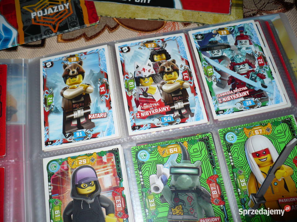 Lego karty album Lubin