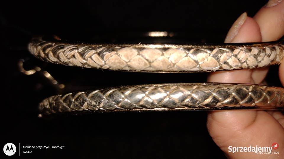 Piękna czarna lakierowana torebka Simple Na ramię  wielkopolskie