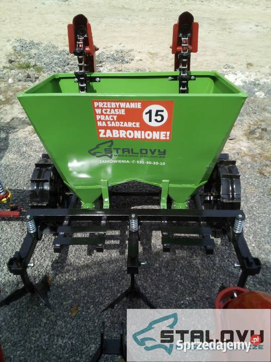 Sadzarka dwurzędowa do ziemniaków JBM lubelskie Barchaczów