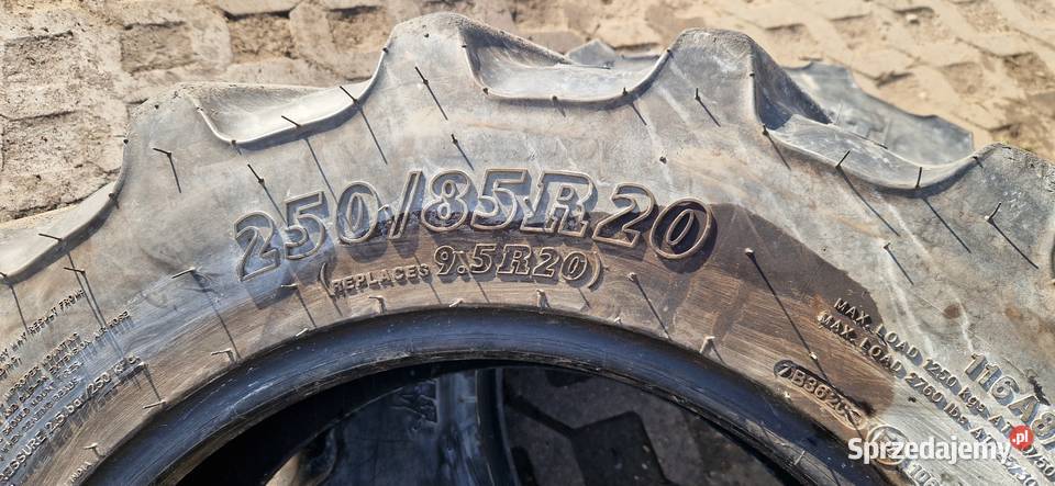 95r20 25085r20 8320 80020 BKT 2020r bez napraw Opony rolnicze Nowe Miasto Lubawskie