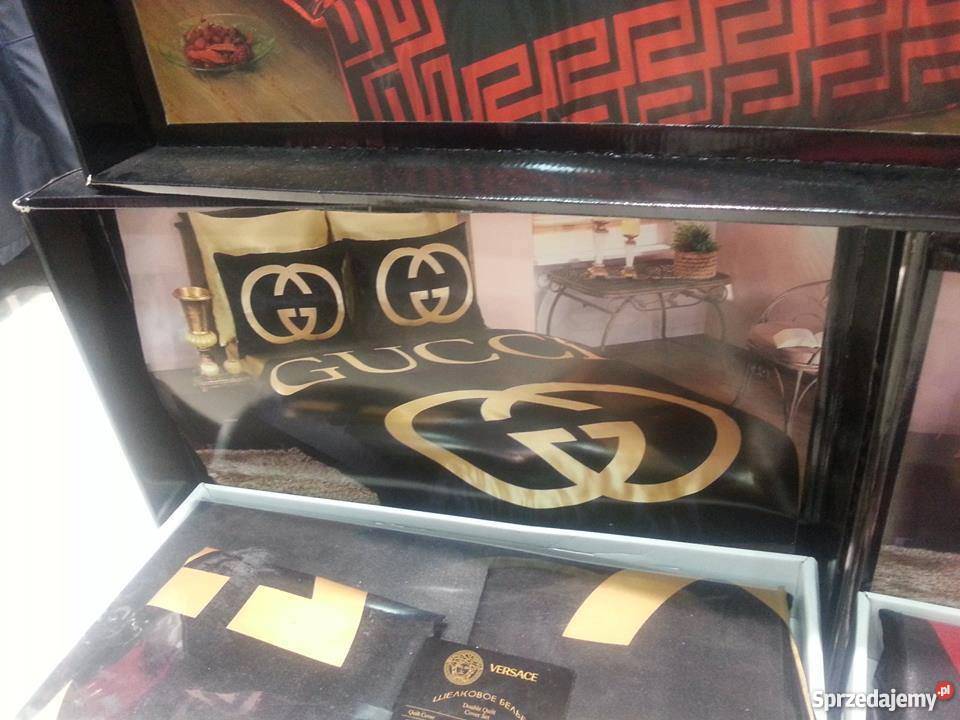 Pościel satynowa 6cześci Chanel Burberry Armani Legnica sprzedam