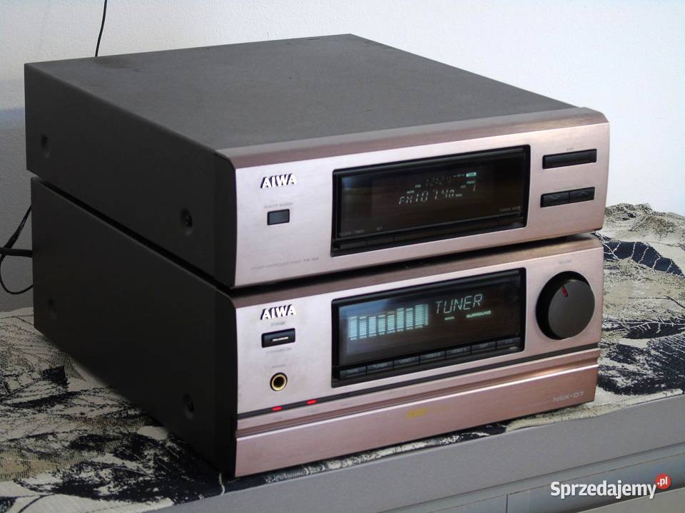 Amplituner z korektorem Aiwa MXN7 TXN9 mocny i Jasło