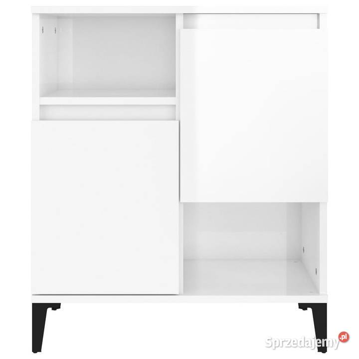 Komody 2 biel z połyskiem 60x35x70 WM3185729 Warszawa