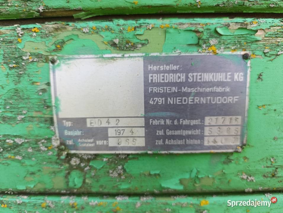 Rozrzutnik obornika Fristein Suwałki