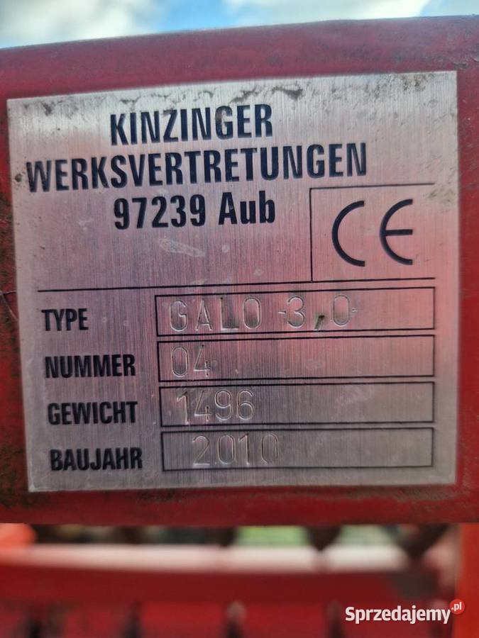 Agregat talerzowy 3m Talerzówka wał daszkowy Osiek Mały