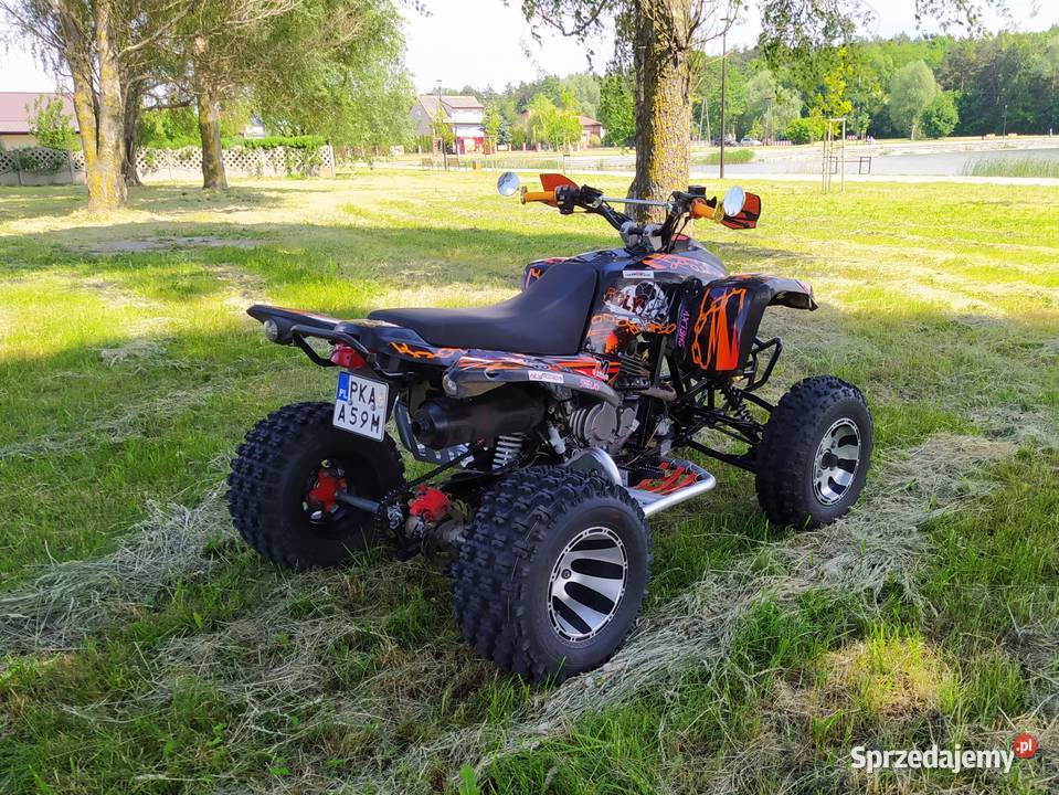 ŚlicznyZadbanyQuad300ccmAddlyZarejestrowany30koni łódzkie Zduńska Wola