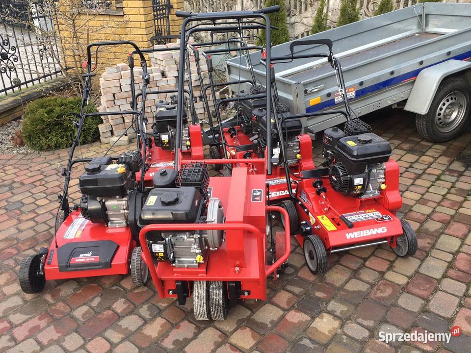 Aerator rurkowy wertykulator glebogryzarka
