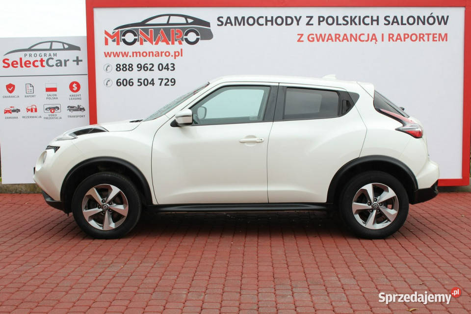 Nissan Juke ACENTA 16 Biała Perła Salon Polska biały Włocławek