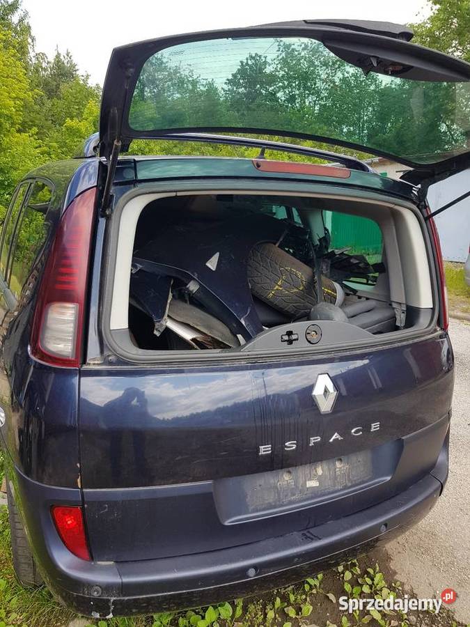 Renault Grand Espace IV klapa z otwieraną szybą Bełchatów