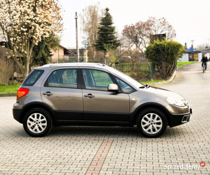 Fiat Sedici Klima Alu 4 x 4 Euro 5 Włoch wielofunkcyjna kierownica Samochody osobowe Nowy Sącz
