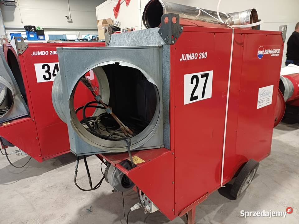 Nagrzewnice olejowe Biemmedue Jumbo Jelcz-Laskowice