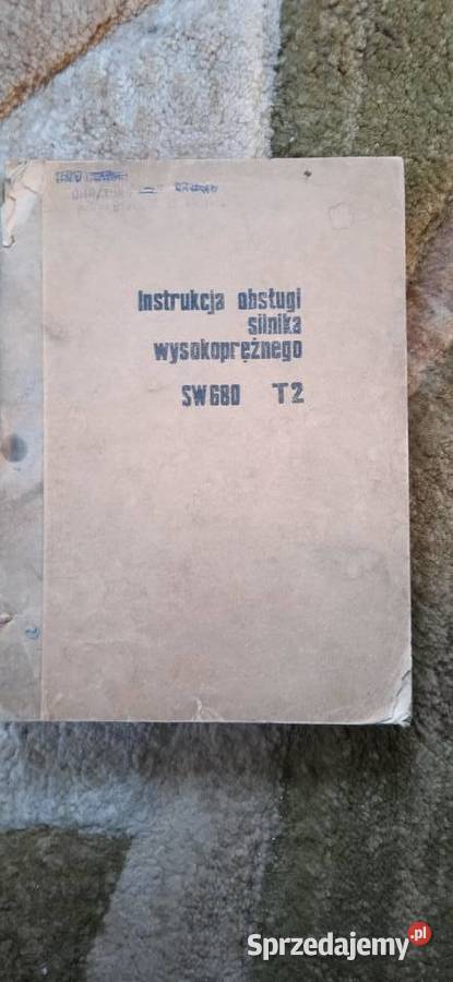 Instrukcja obsługi silniki WSK Mielec SW680 T2