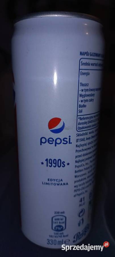 Pepsi 1990 330 ml 2018 limit edycja pełna z Elbląg