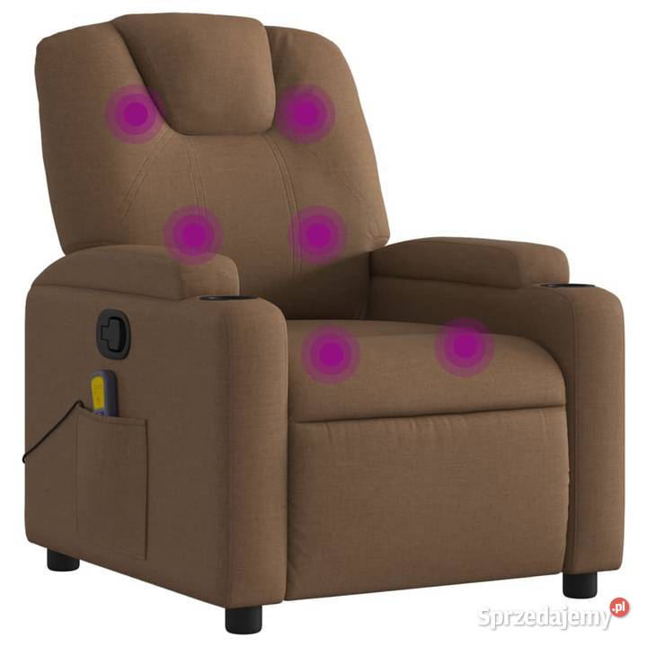 vidaXL Rozkładany fotel masującySKU372381