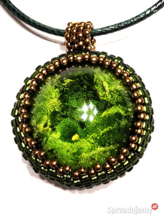 DWUSTRONNY WISIOREK Z ŻYWICY zielony Warszawa