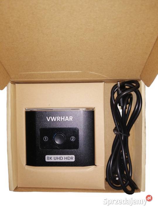 Przełącznik HDMI 21 8K HDMI Splitter HDMI Zawiercie sprzedam