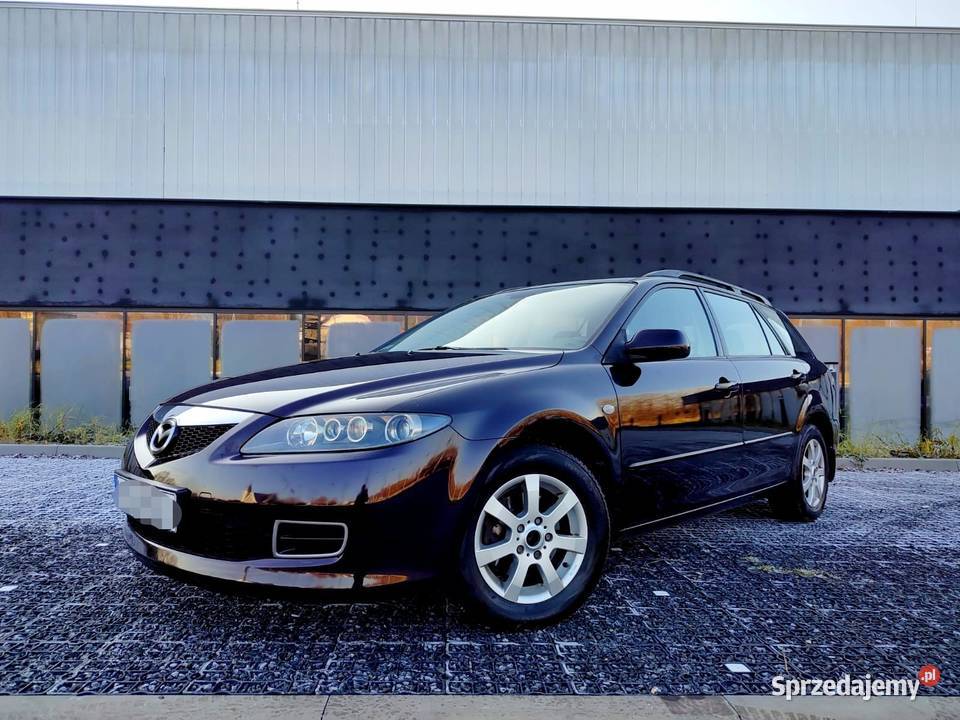 Mazda 6 kombi 20 143 2005r lift sport stan kurtyny powietrzne