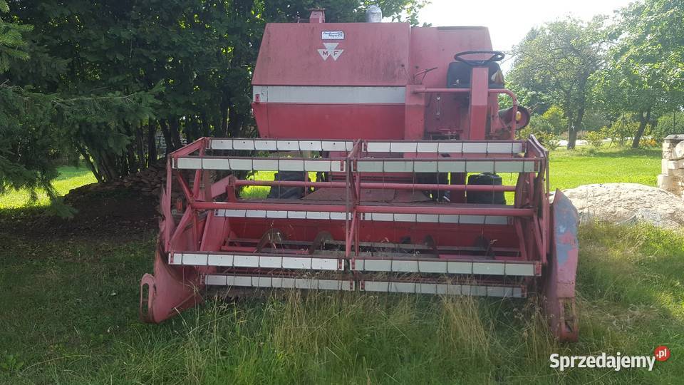 Massey Ferguson 187 kombajn Massey Ferguson Łomża