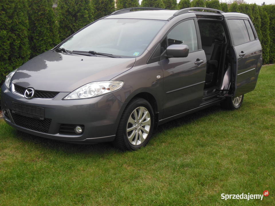 Mazda 5 18 7 osobowa Opłacona do rejestracji SUV Motoryzacja