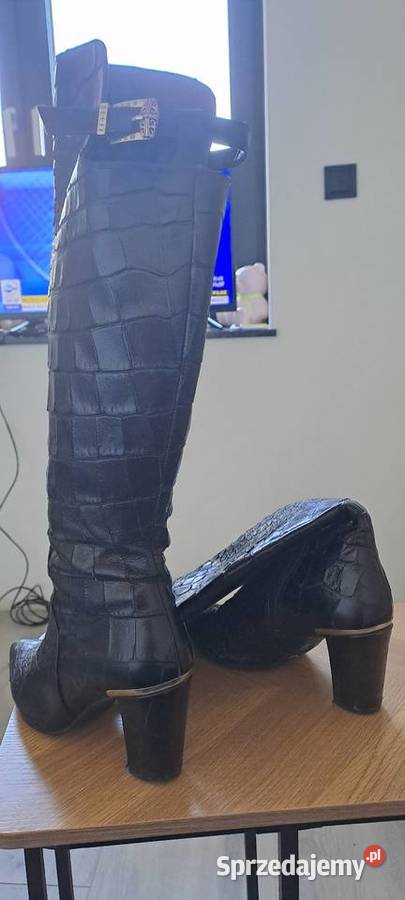 Skórzane muszkieterki marki HGL Nowy Sącz